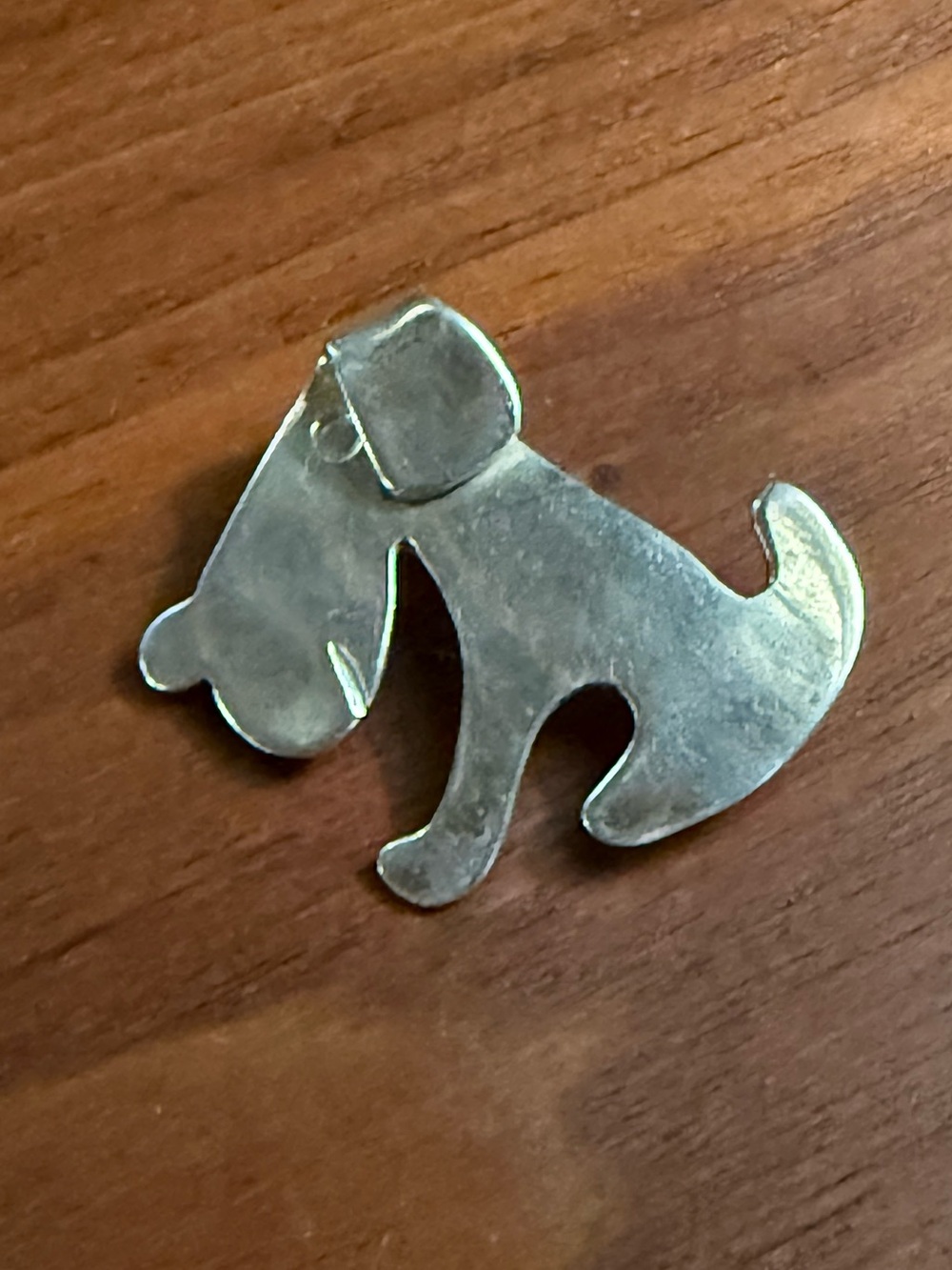 Taxco Doggy Brooch Sterling Silver Mid Century Modern MCM Dog 🐶